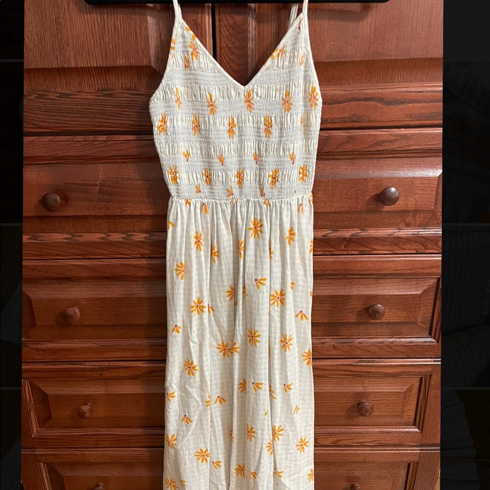 Urban Outfitters Flower Midi Dress